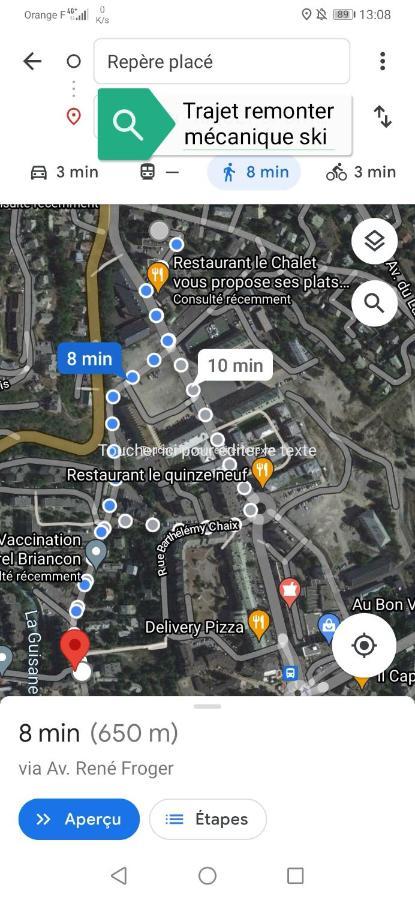T2 Cosy Proche Des Pistes Apartman Briançon Kültér fotó